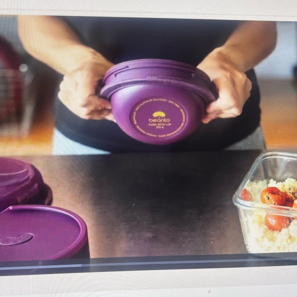 BEANTO Bowls Take to Work. School or Gym. Bowls ONLY. Compare with Amazon. & Red - Picture 4 of 9